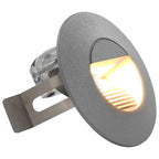 vidaXL Außenwandleuchten 6 Stk. LED 2 W Silbern Rund