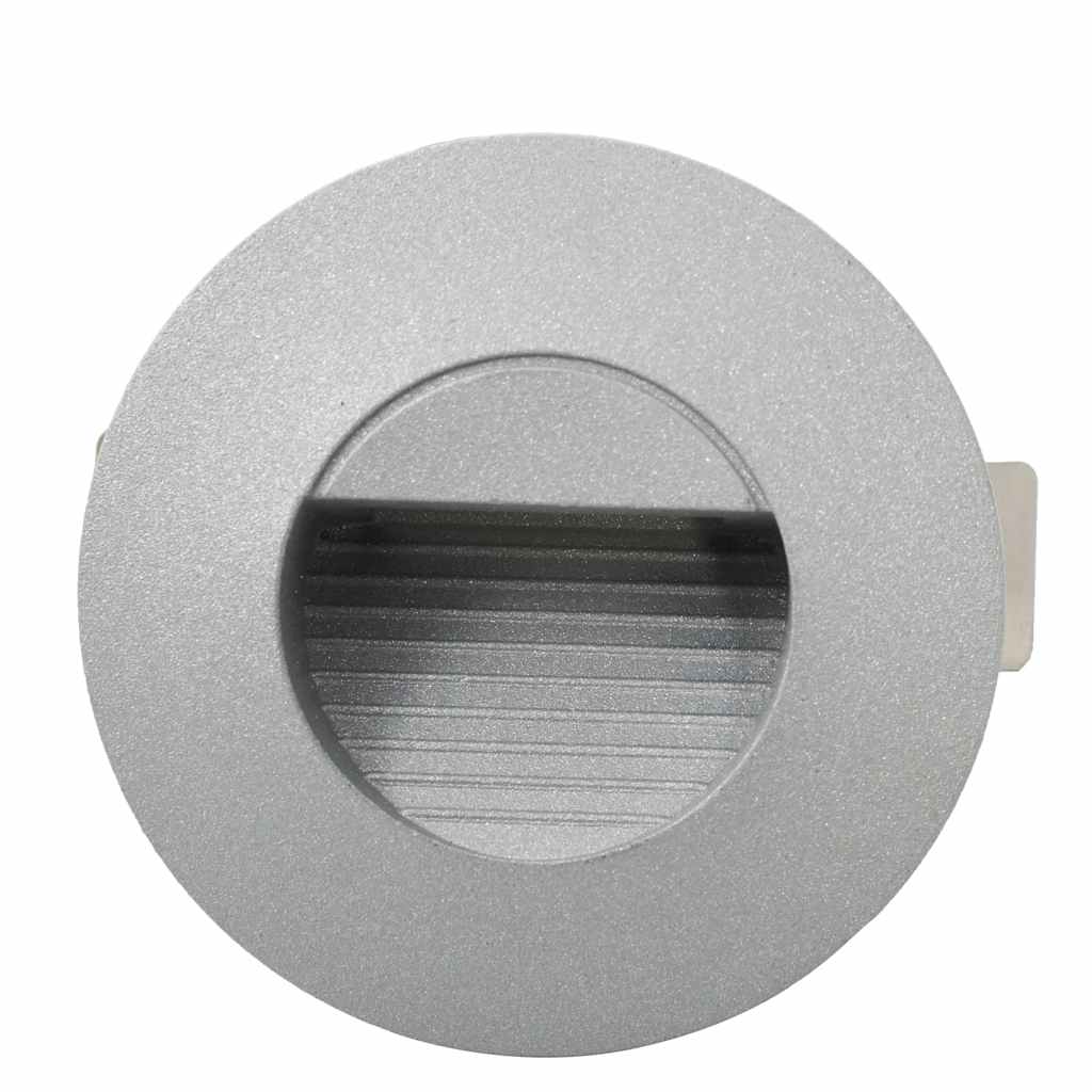 vidaXL Außenwandleuchten 6 Stk. LED 2 W Silbern Rund