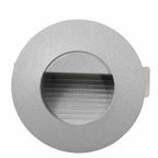 vidaXL Außenwandleuchten 6 Stk. LED 2 W Silbern Rund