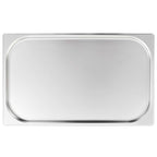 vidaXL Gastronormbehälter 4 Stk. GN 1/1 20 mm Edelstahl