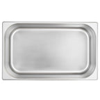 vidaXL Gastronormbehälter 2 Stk. GN 1/1 150 mm Edelstahl