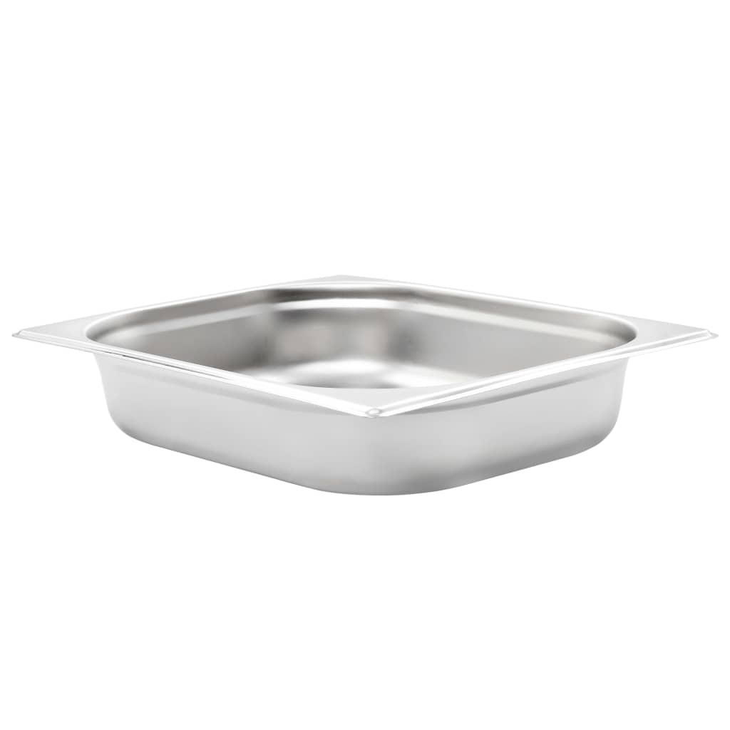 vidaXL Gastronormbehälter 4 Stk. GN 1/2 65 mm Edelstahl