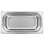 vidaXL Gastronormbehälter 4 Stk. GN 1/3 150 mm Edelstahl