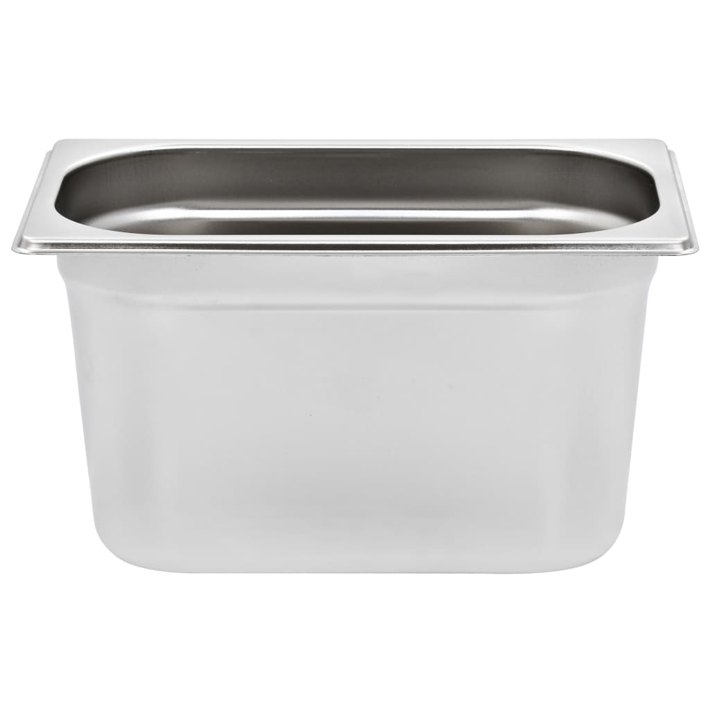 vidaXL Gastronormbehälter 4 Stk. GN 1/4 150 mm Edelstahl