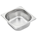 vidaXL Gastronormbehälter 12 Stk. GN 1/6 65 mm Edelstahl