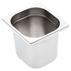 vidaXL Gastronormbehälter 8 Stk. GN 1/6 150 mm Edelstahl
