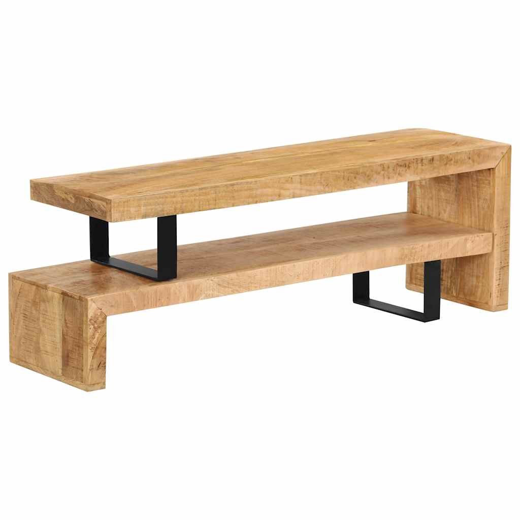 vidaXL TV-Lowboard Massivholz Mango
