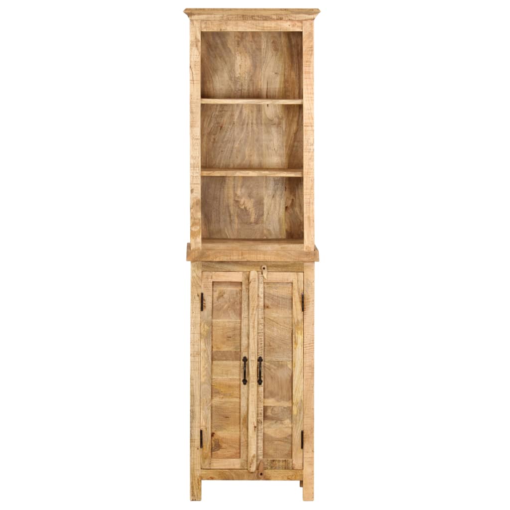 vidaXL Bücherregal 50x30x180 cm Massivholz Mango