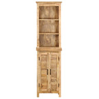 vidaXL Bücherregal 50x30x180 cm Massivholz Mango