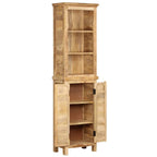 vidaXL Bücherregal 50x30x180 cm Massivholz Mango