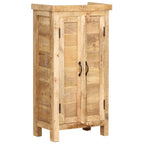 vidaXL Bücherregal 50x30x180 cm Massivholz Mango