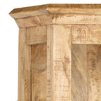vidaXL Bücherregal 50x30x180 cm Massivholz Mango