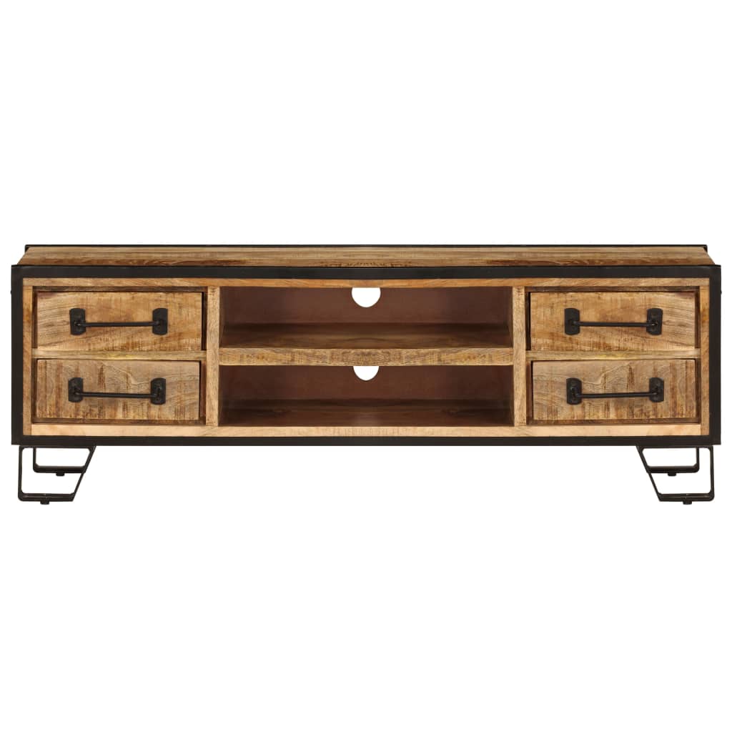 vidaXL TV-Schrank mit Schubladen 120x30x40 cm Massivholz Mango