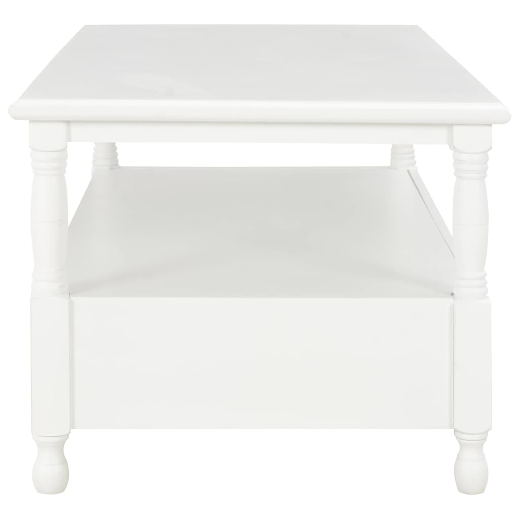 vidaXL Couchtisch Weiß 100×55×45 cm Holz