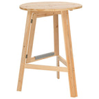 vidaXL Klappbarer Bartisch 78 cm Tannenholz