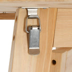 vidaXL Klappbarer Bartisch 78 cm Tannenholz