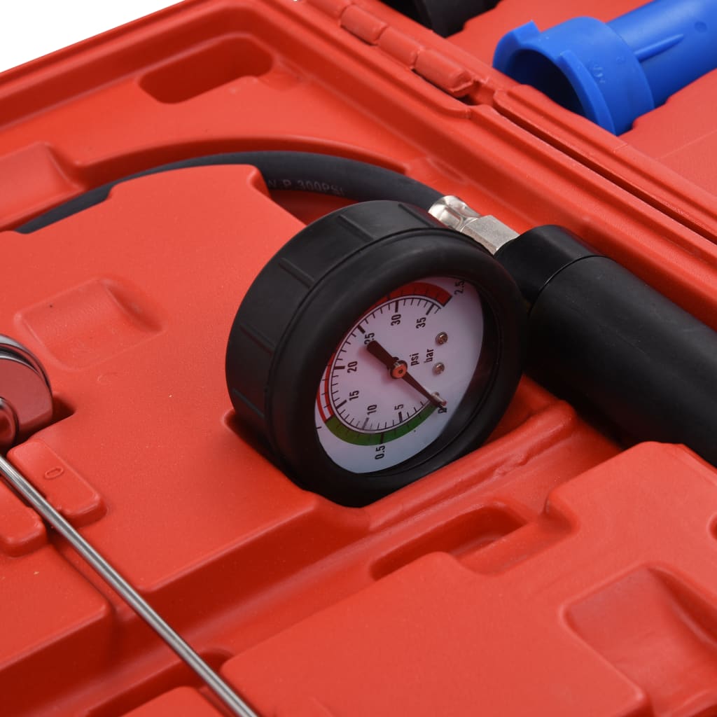 vidaXL Druckprüfgerät für Kühlsysteme & Kühlerdeckel 18-tlg.