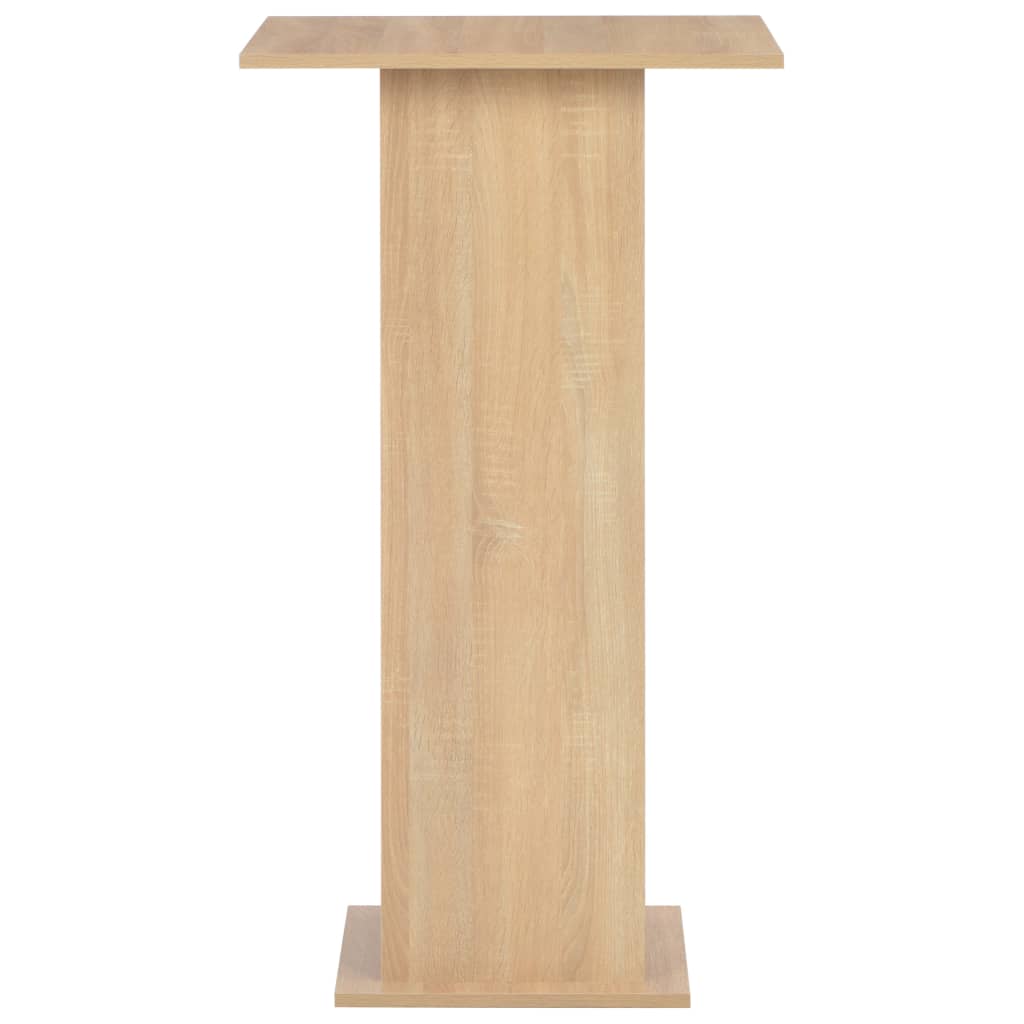 vidaXL Bartisch Eichenbraun 60x60x110 cm