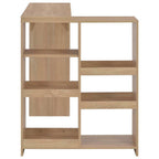vidaXL Bartisch mit Beweglichem Regal Eichenbraun 138x39x110 cm