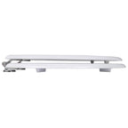 vidaXL Toilettensitze mit Deckel 2 Stk. MDF Weiß