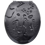 vidaXL Toilettensitze mit Deckel 2 Stk. MDF Wasser