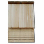 vidaXL Fledermaushäuser 4 Stk. 22 x 12 x 34 cm Holz