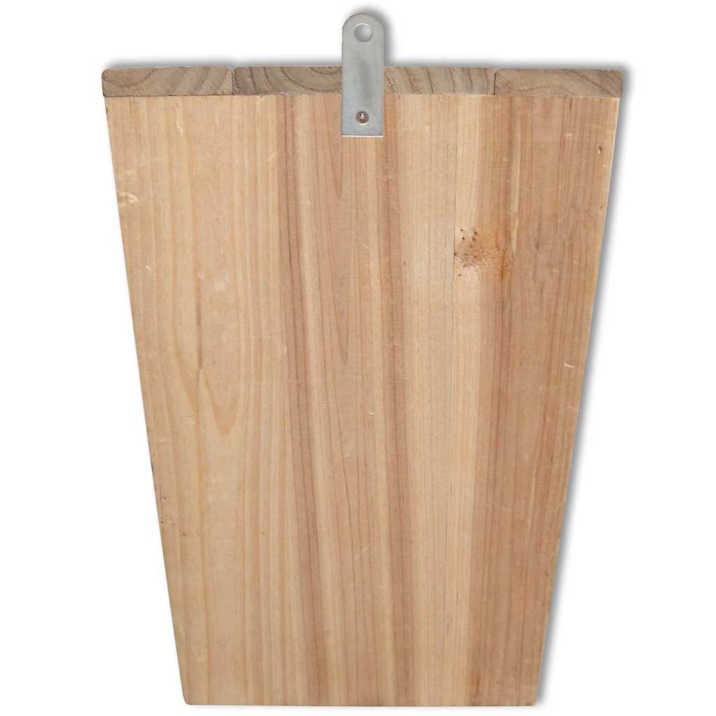 vidaXL Fledermaushäuser 4 Stk. 22 x 12 x 34 cm Holz