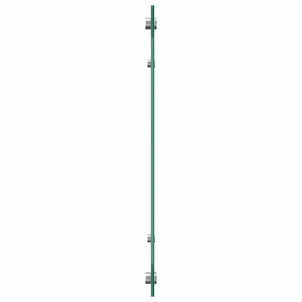 vidaXL Küchenrückwand Milchweiß 70x40 cm Hartglas