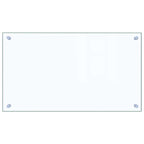 vidaXL Küchenrückwand Transparent 70×40 cm Hartglas