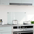vidaXL Küchenrückwand Transparent 70×40 cm Hartglas
