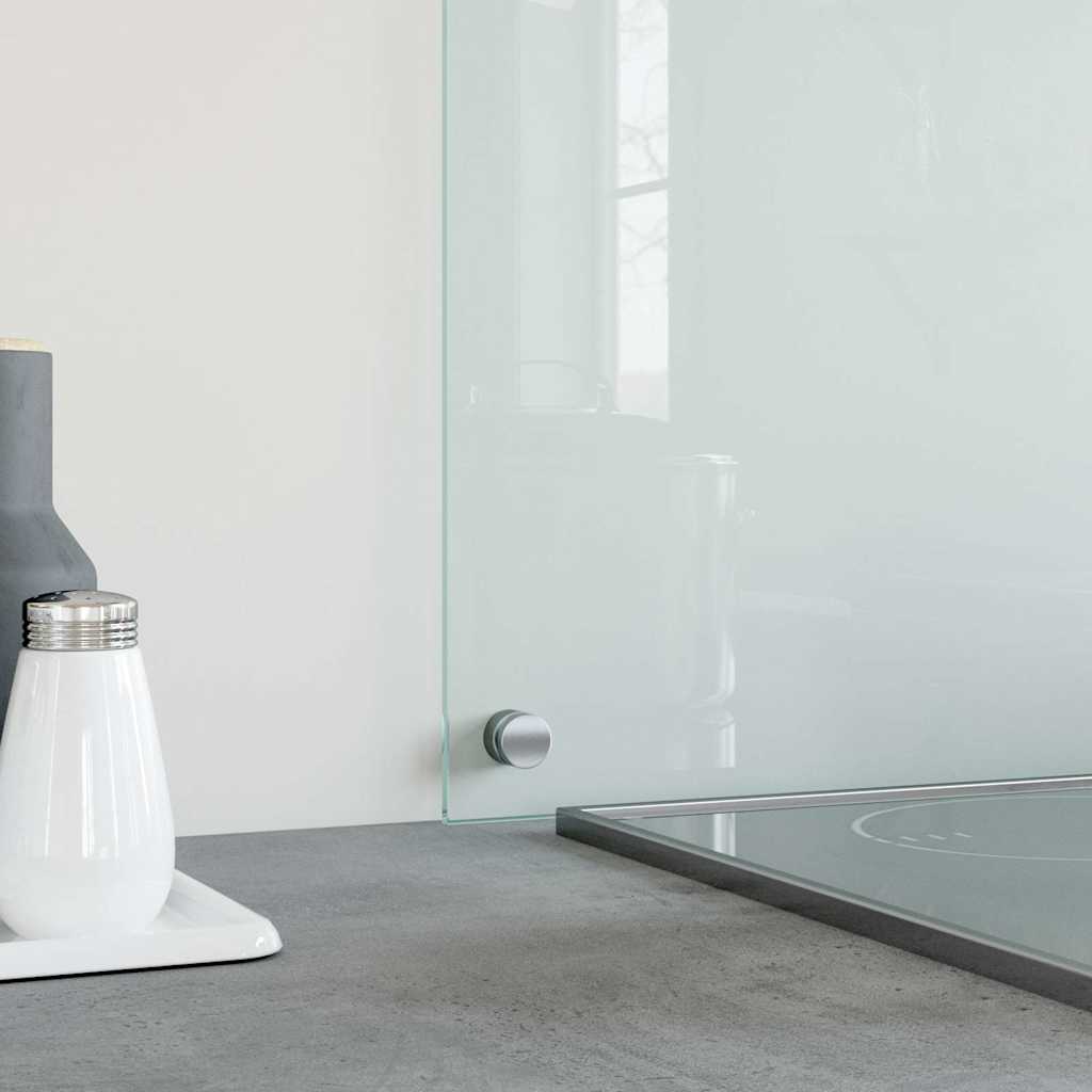 vidaXL Küchenrückwand Transparent 70×40 cm Hartglas