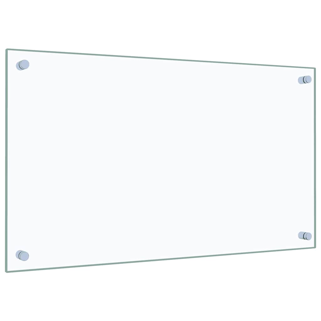 vidaXL Küchenrückwand Transparent 70×40 cm Hartglas