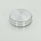 vidaXL Servierplatte Drehbar Transparent 60 cm Hartglas