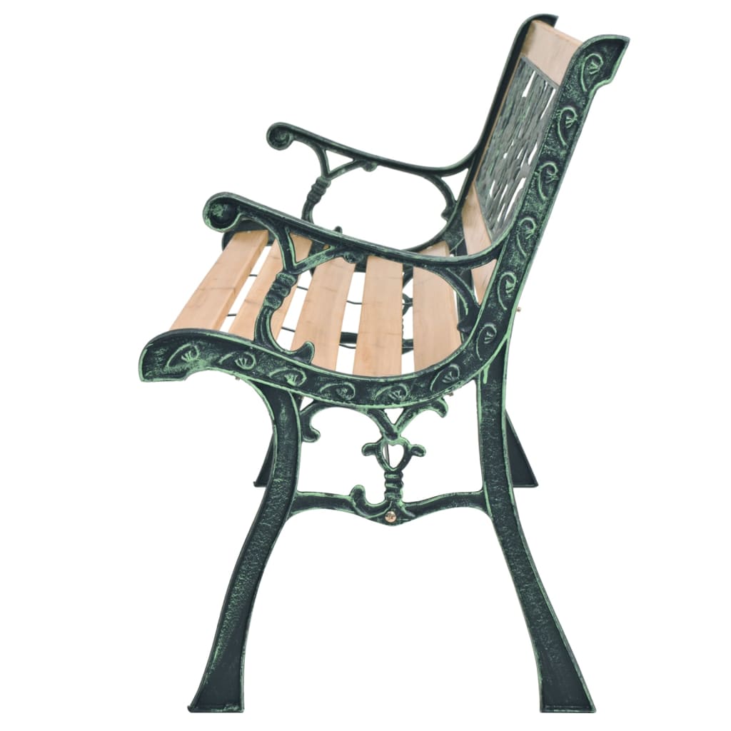 vidaXL Gartenbank 122 cm Holz