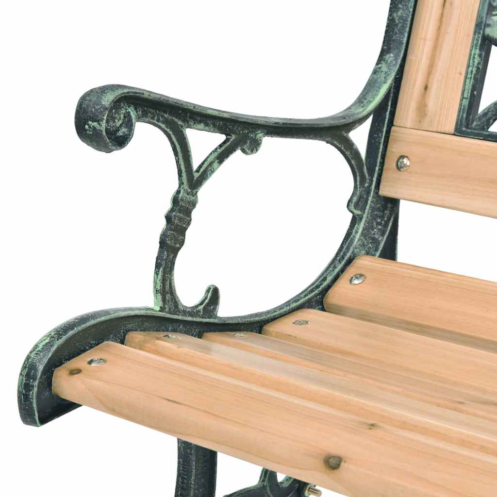 vidaXL Gartenbank 122 cm Holz
