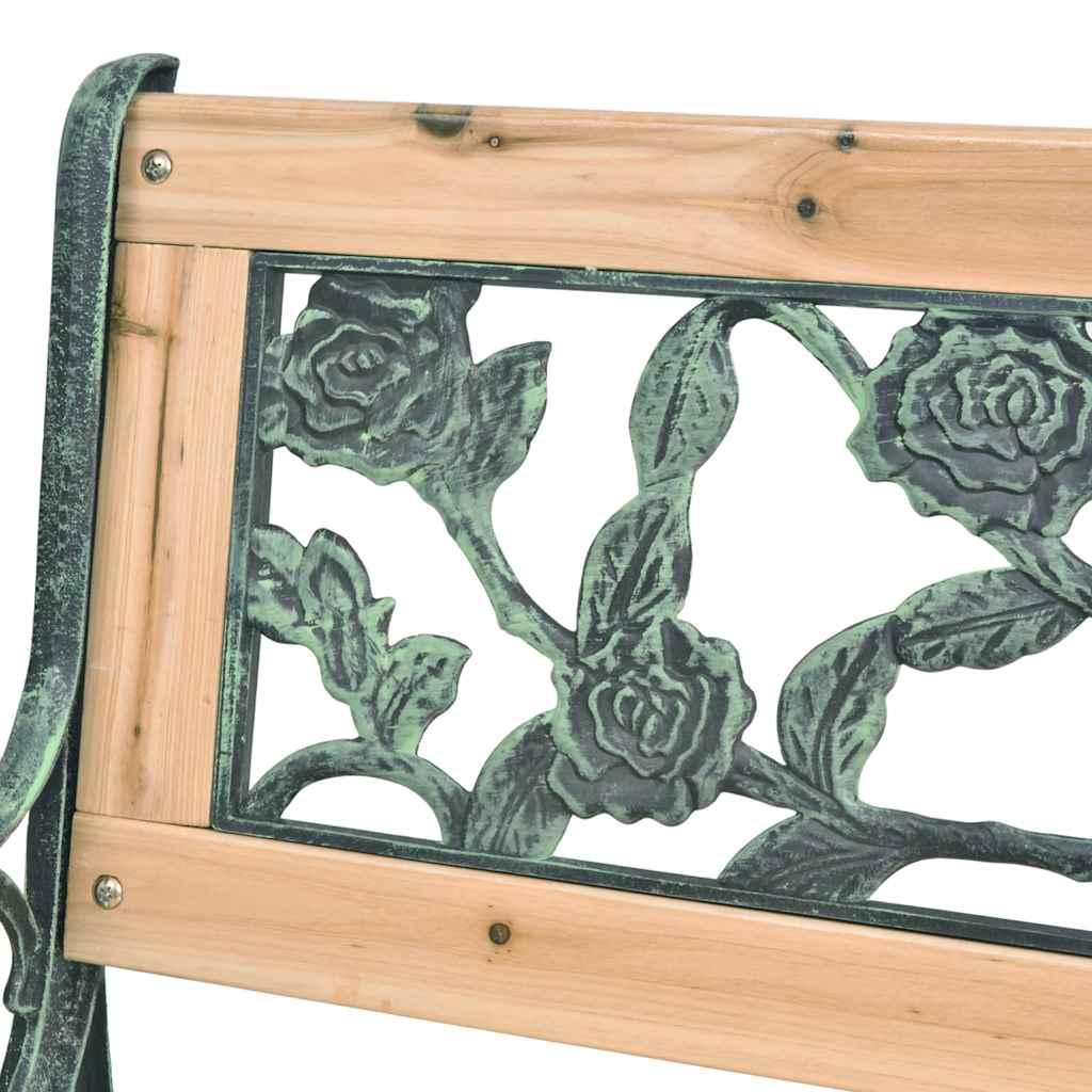 vidaXL Gartenbank 122 cm Holz