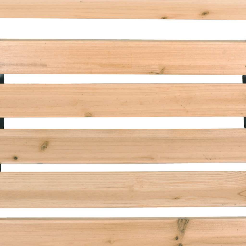 vidaXL Gartenbank 122 cm Holz