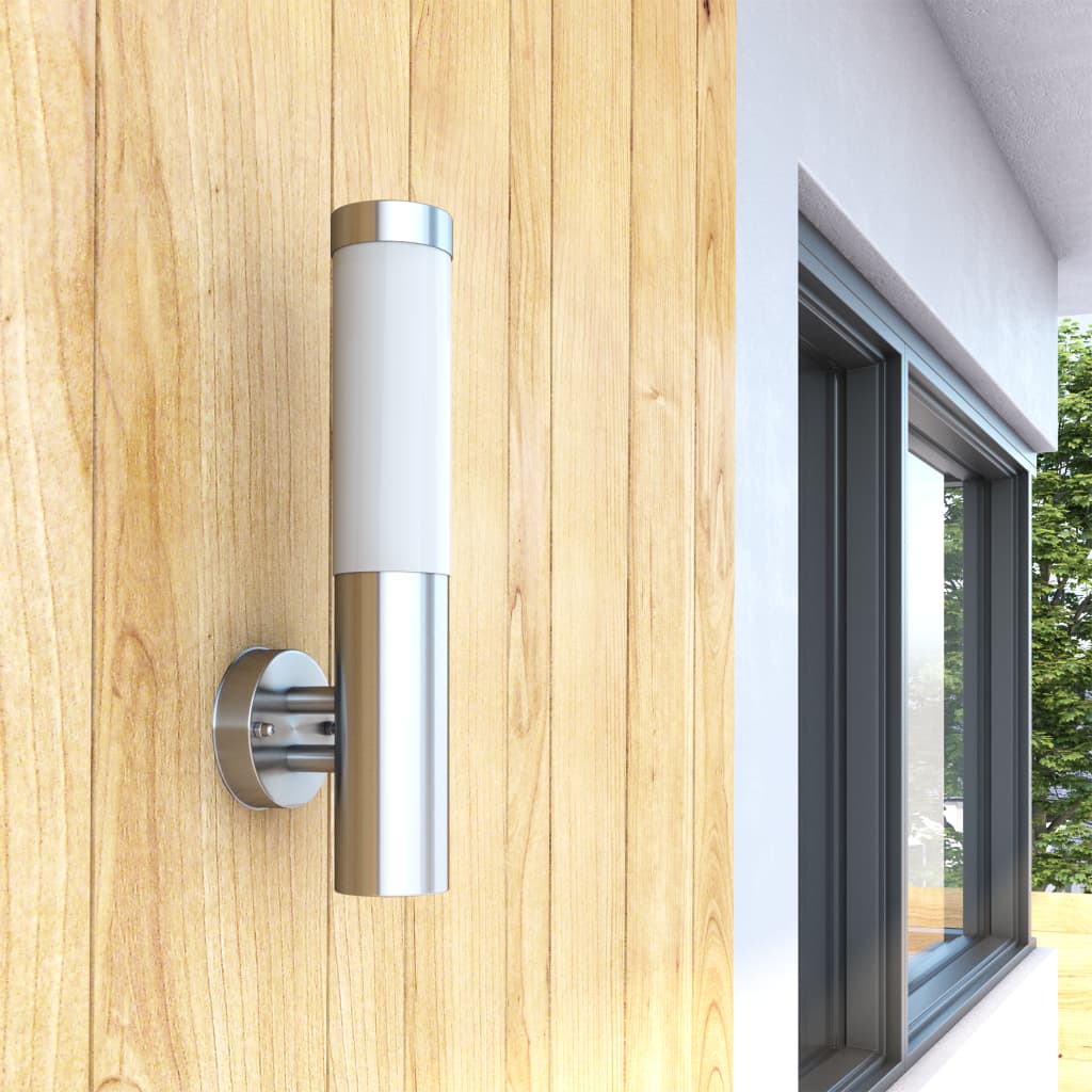 vidaXL Wandleuchte RVS Indoor & Outdoor Wasserdicht
