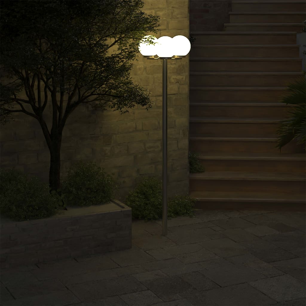 vidaXL Garten-Kandelaber 3-flammig 220 cm