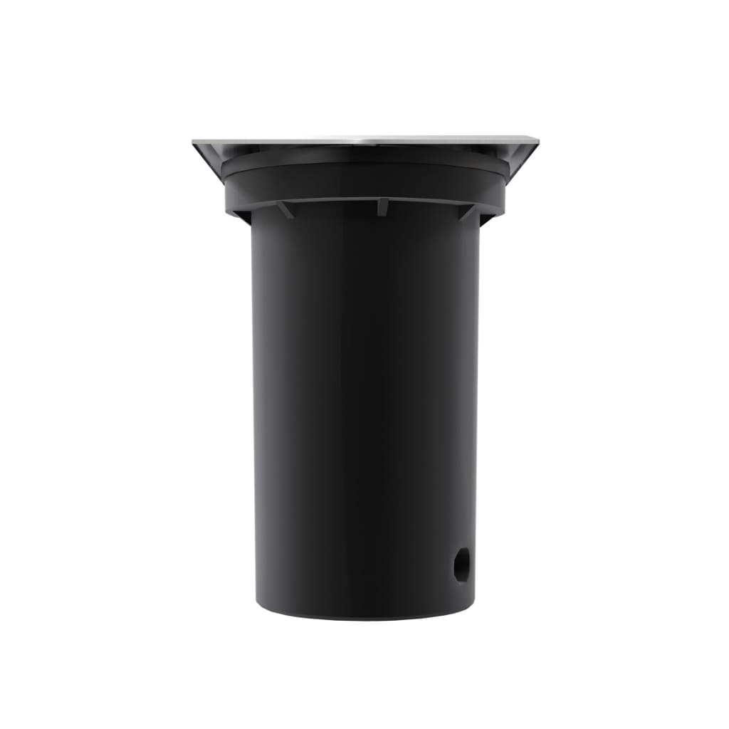vidaXL Outdoor Bodenleuchten 3 Stk. Quadratisch