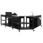 Gasgrill-Set 4+1 HOEK DE & AT Modell