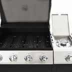 Gasgrill-Set 4+1 HOEK DE & AT Modell