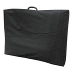 vidaXL Kosmetikstuhl Tragbar Kunstleder 185×78×76 cm Weiß