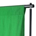vidaXL Fotohintergrund ohne Ständer Baumwolle Grün 300x300 Chroma-Key