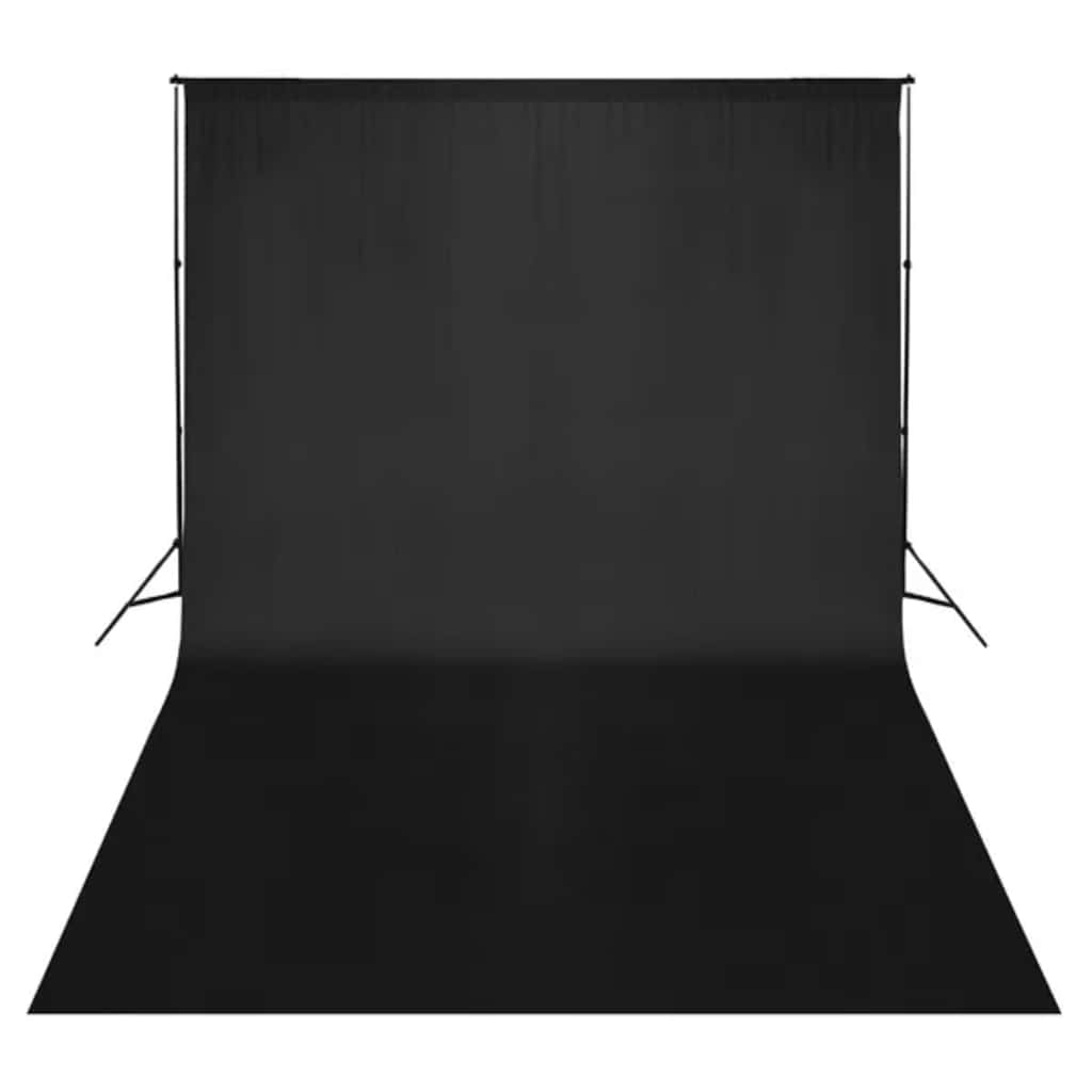 vidaXL Fotohintergrund ohne Ständer Baumwolle Weiß 300x300 cm