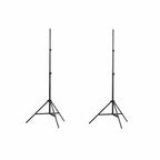 vidaXL Lampenstativ 2 Stk. Höhe 78-210 cm