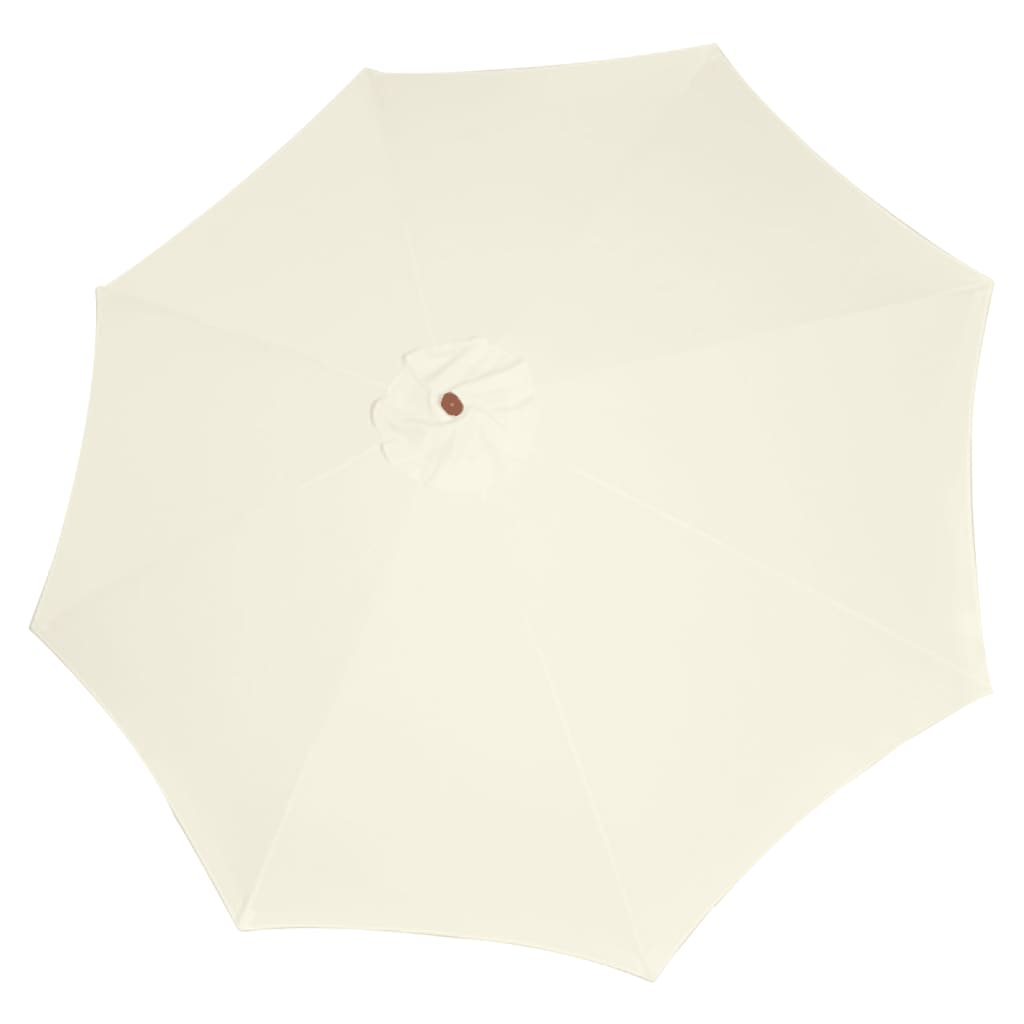 vidaXL Sonnenschirm 300x258 cm Sandweiß