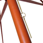 vidaXL Sonnenschirm 300x258 cm Sandweiß