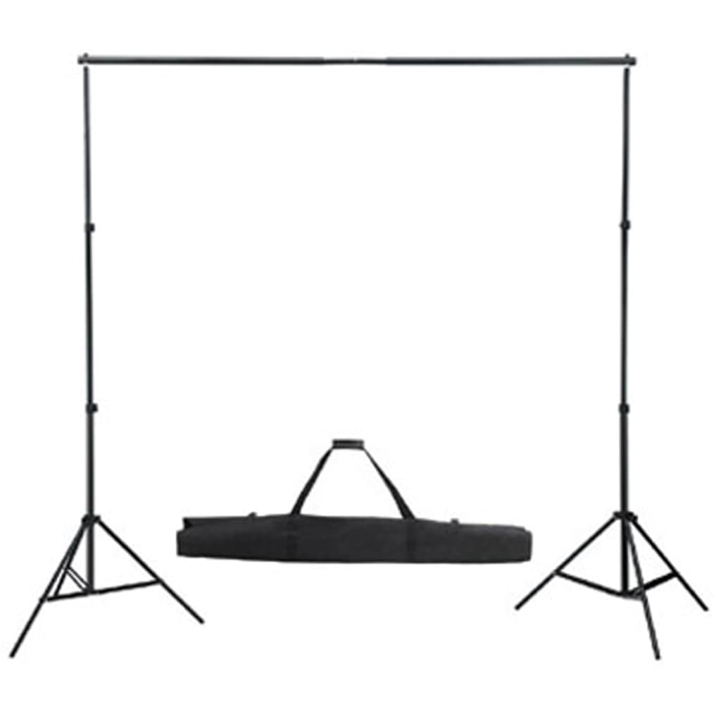 vidaXL Fotostudio-Set mit Weißem Hintergrund 600×300 cm & Leuchten