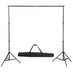 vidaXL Fotostudio-Set mit Weißem Hintergrund 600×300 cm & Leuchten